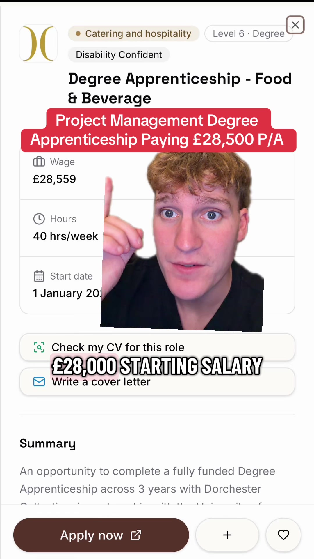 @S+R Apprentice