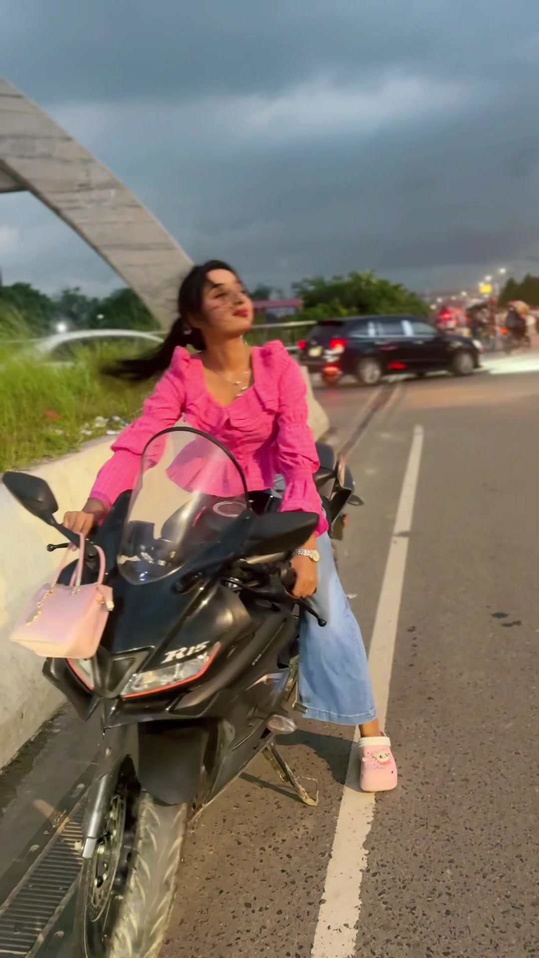 @Lady Biker Shreya