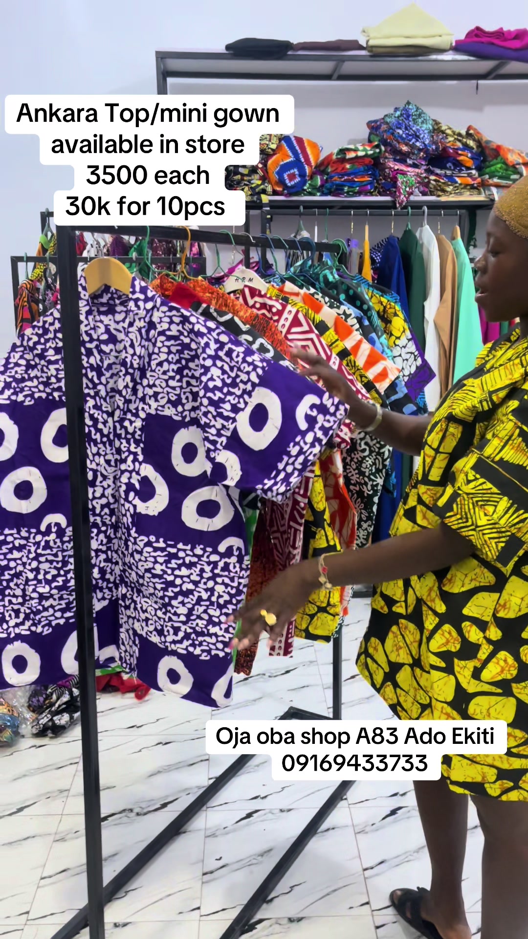 @ANKARA RTW FACTORY IN EKITI