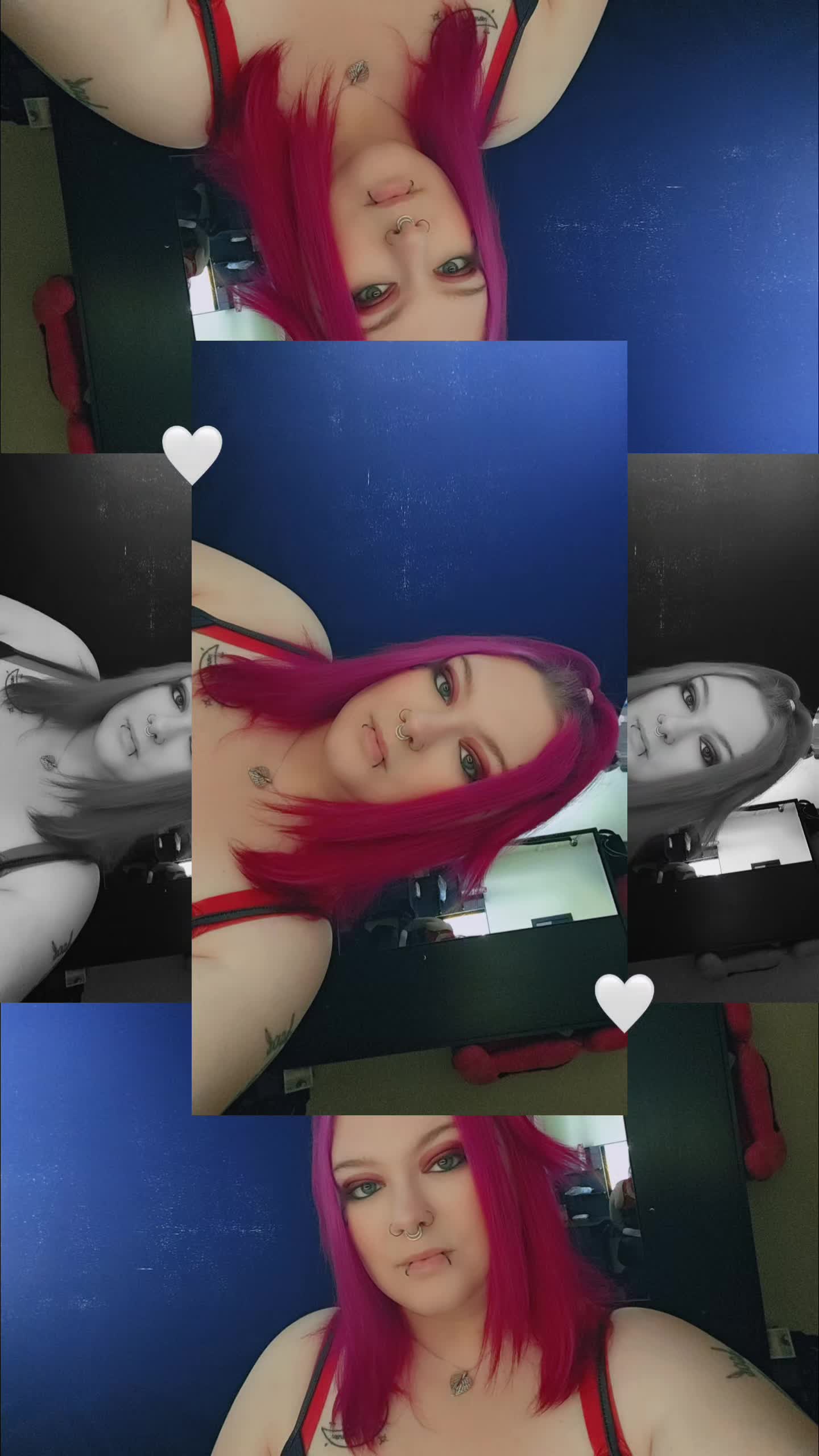 @crazy gothic Psycho girl