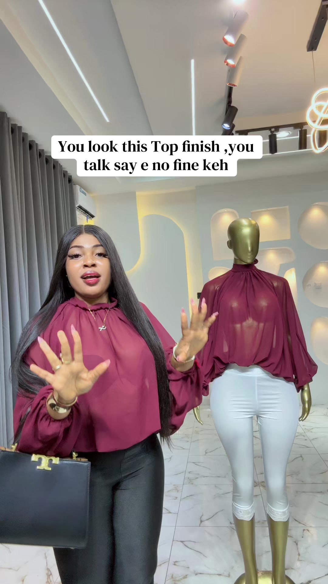 @Maxi skirt plug in the east🛍️