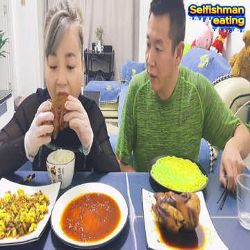 @Selfish man eating