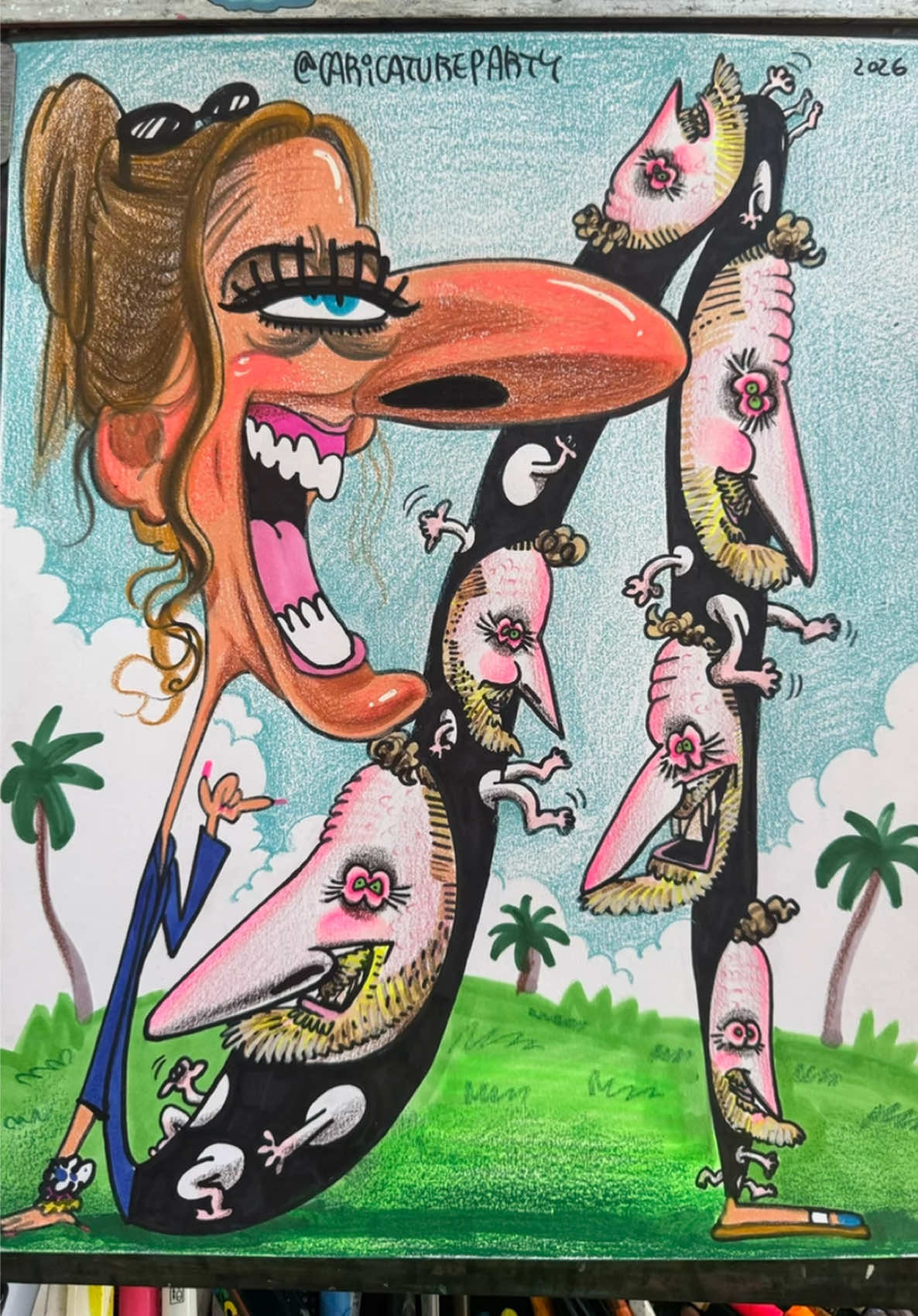 @Caricature Party
