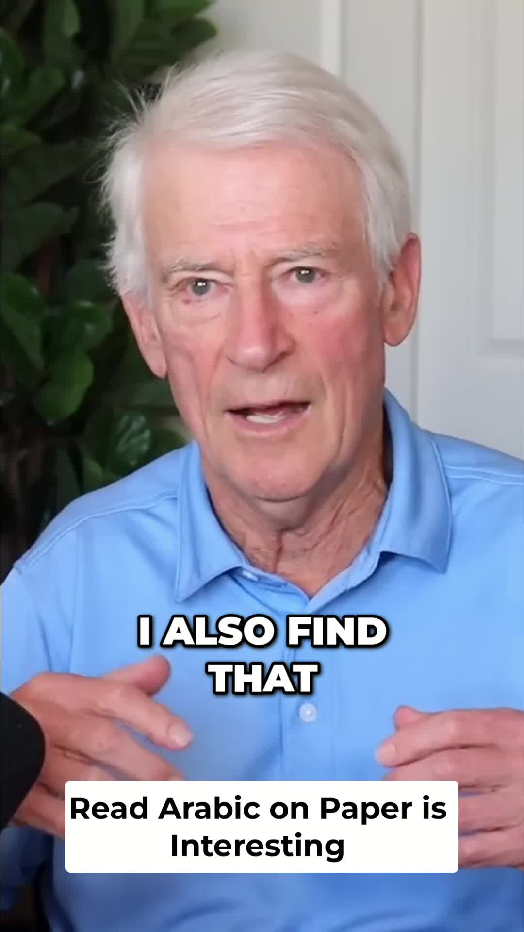 @Steve Kaufmann