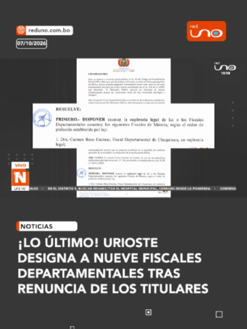 @RED UNO DE BOLIVIA