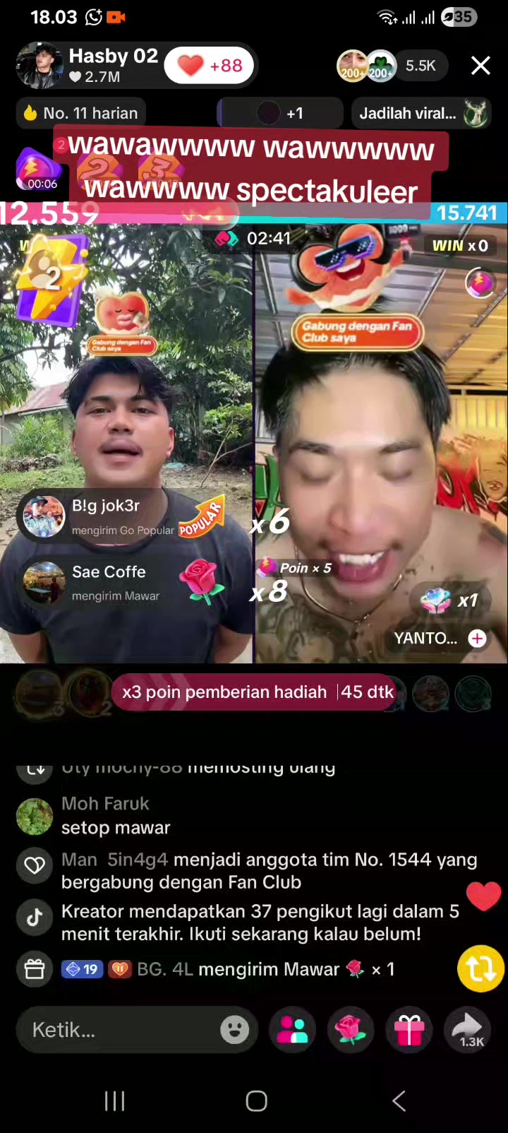@tim recod hasbi