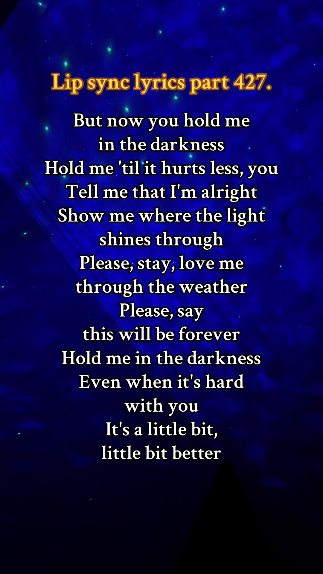 @Lipsync Lyrics & Acting