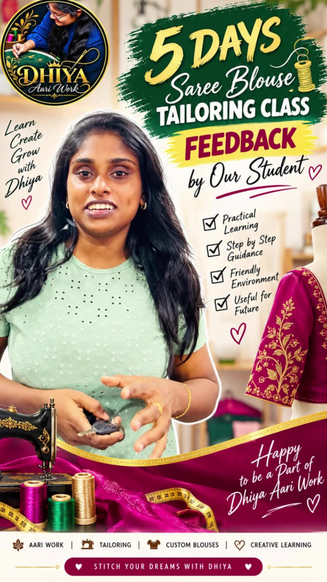 @Dhiya Fashion Academy Vavuniya