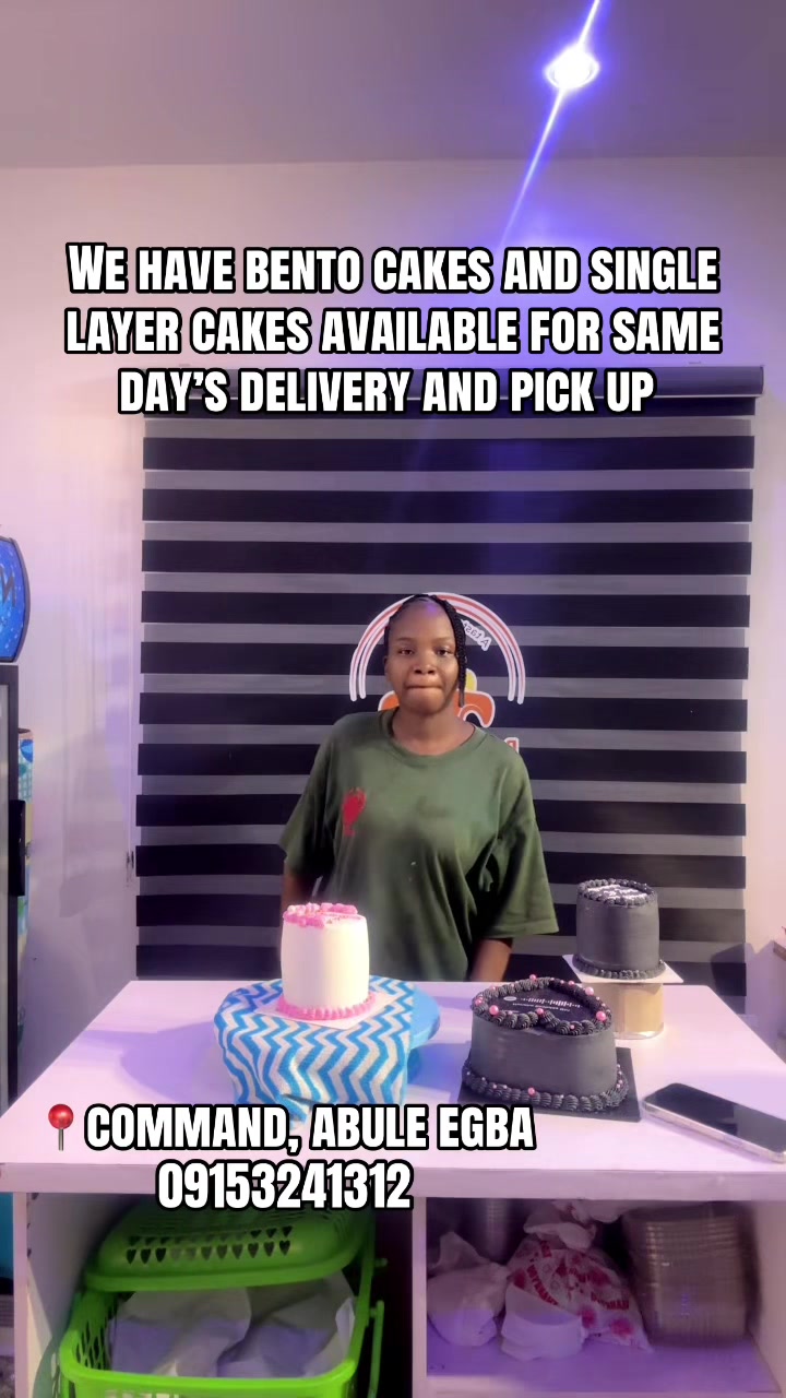 @Baker in command/abule egba 🎂