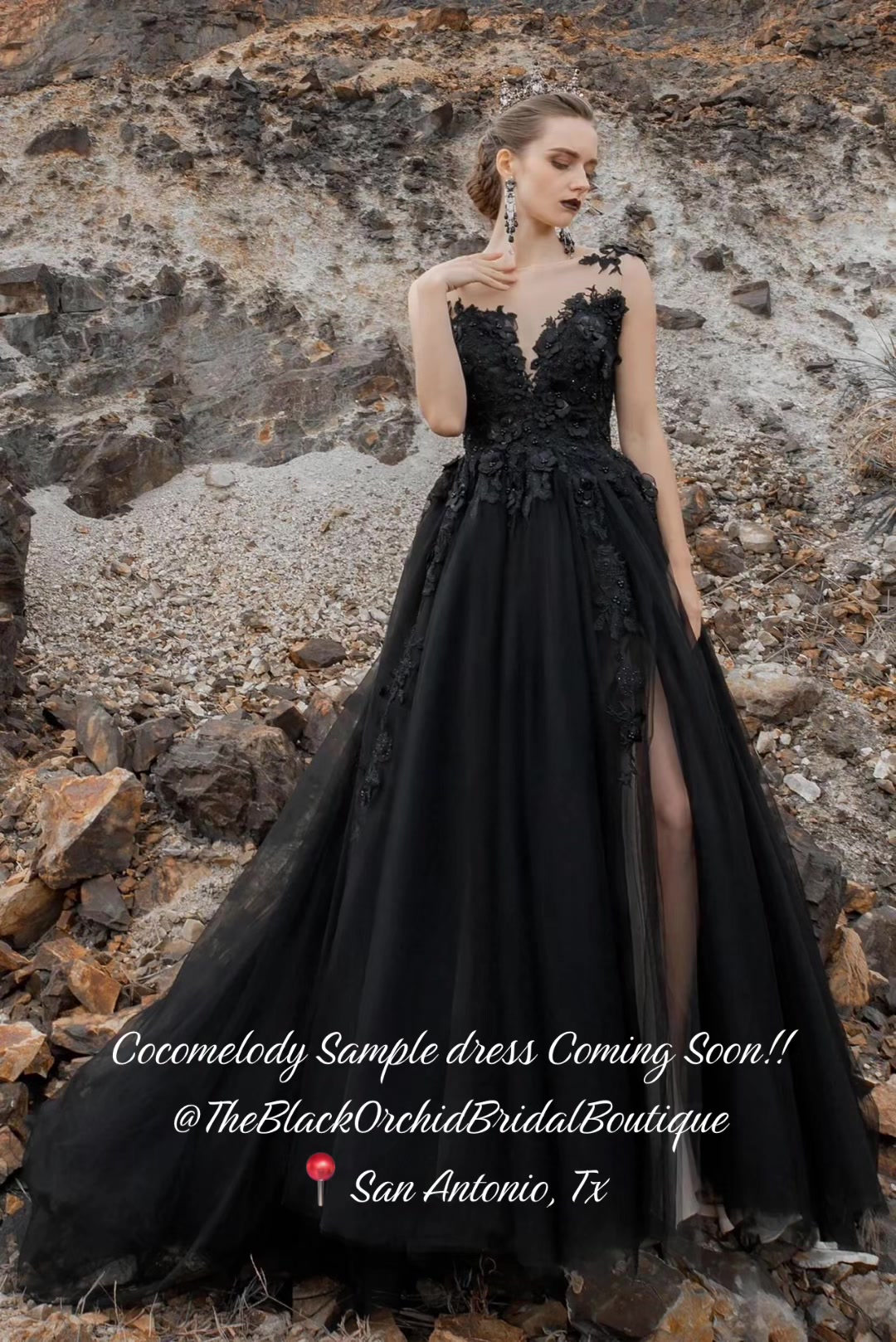 @The Black Orchid Bridal Boutiq