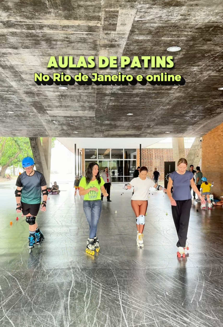 @AULA DE PATINS E BICICLETA RJ