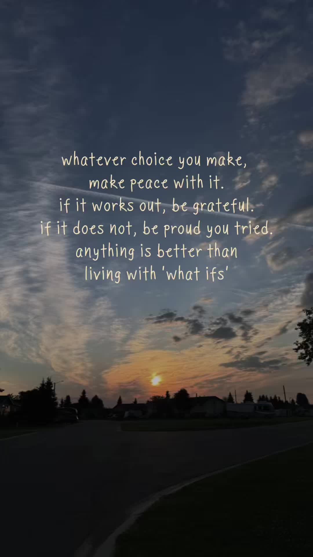 @One day at a time