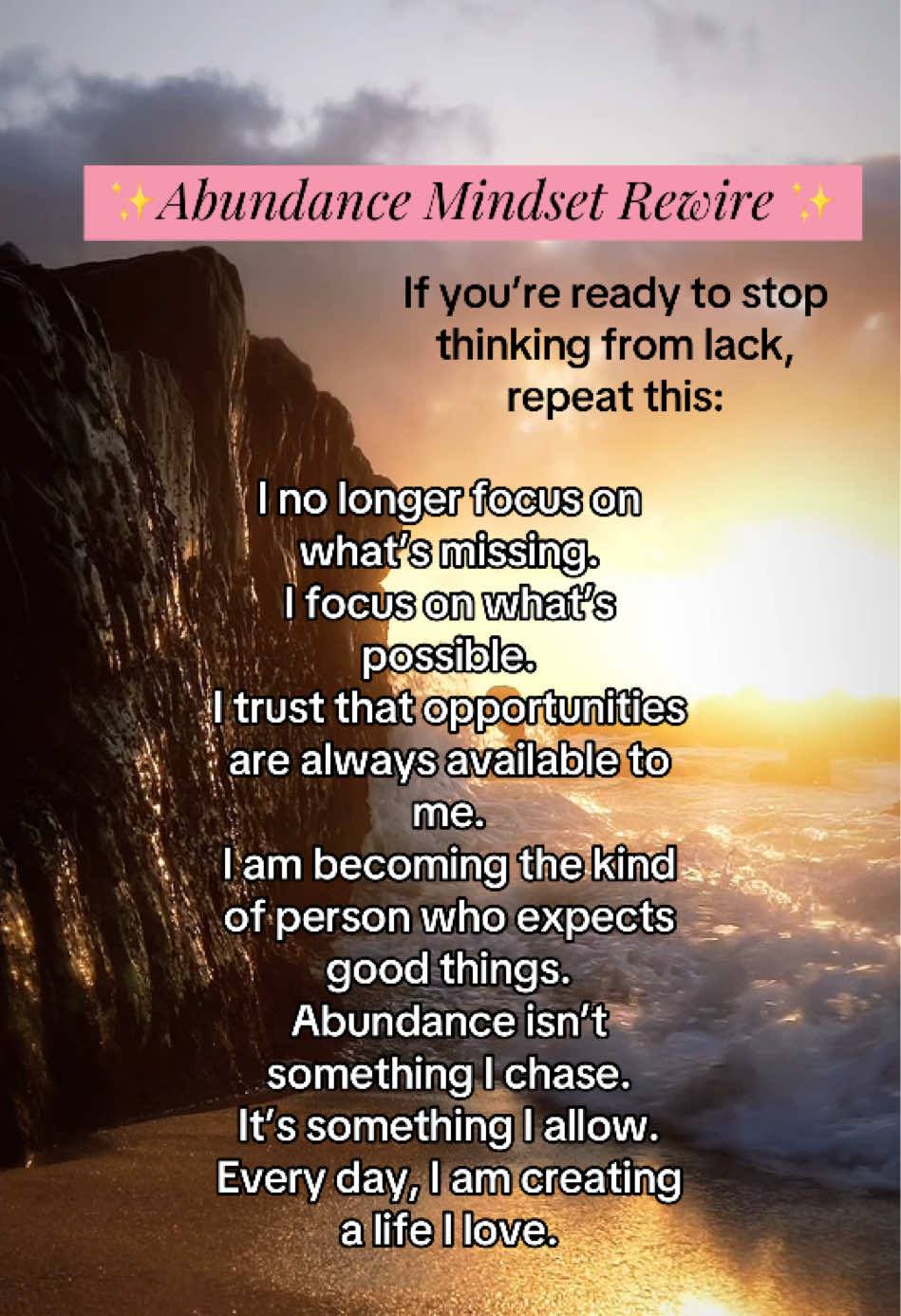@AbundanceFlow*Manifestation