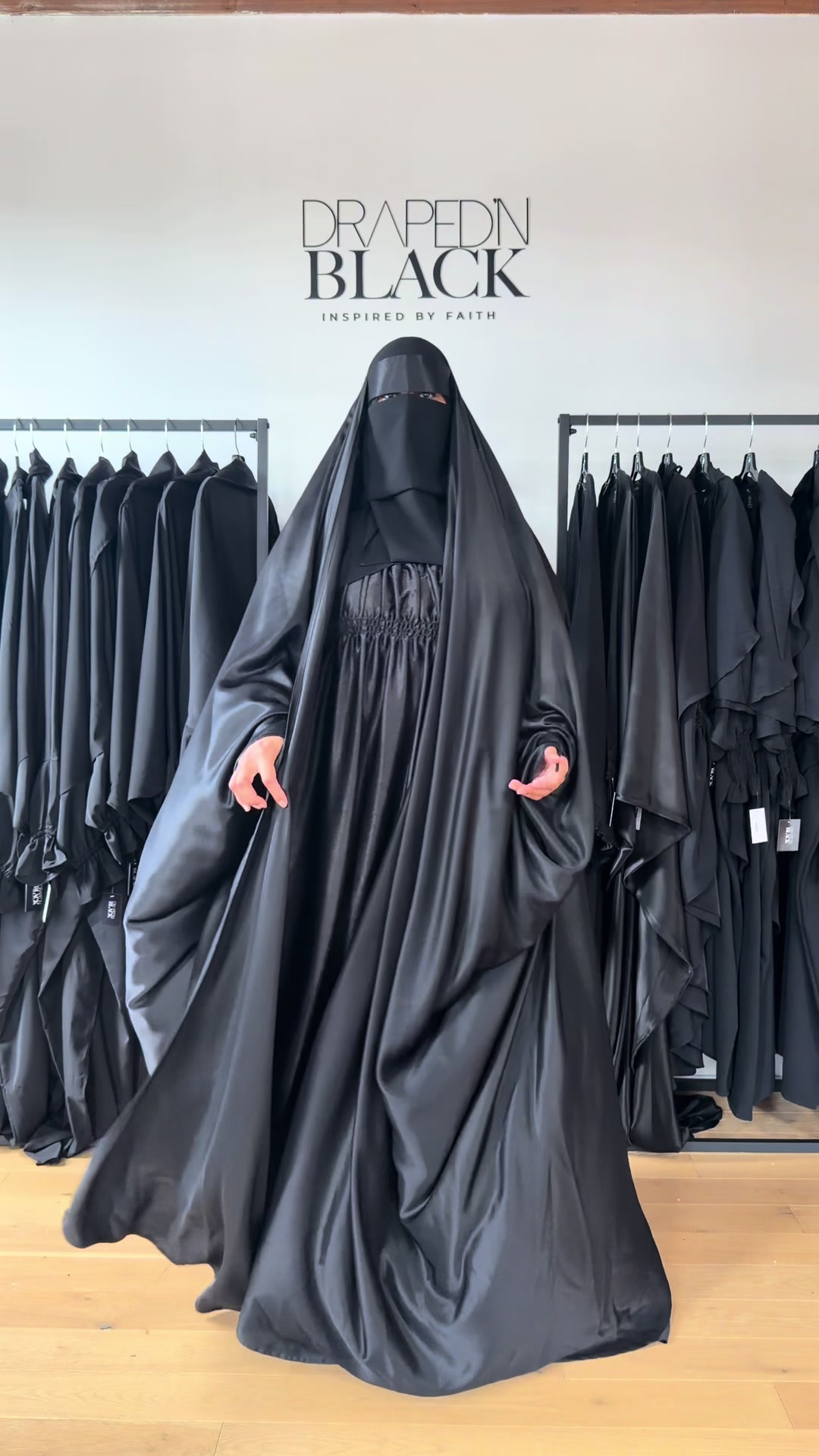 @Draped In Black