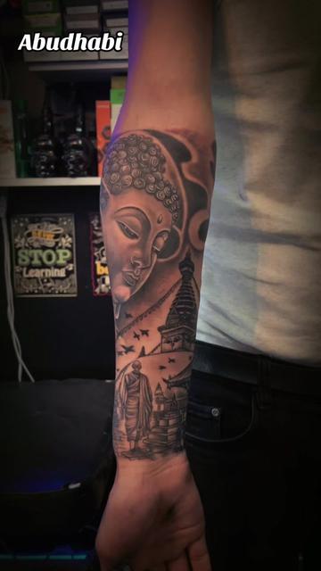 @Abu Dabhi tattoo ink🎨