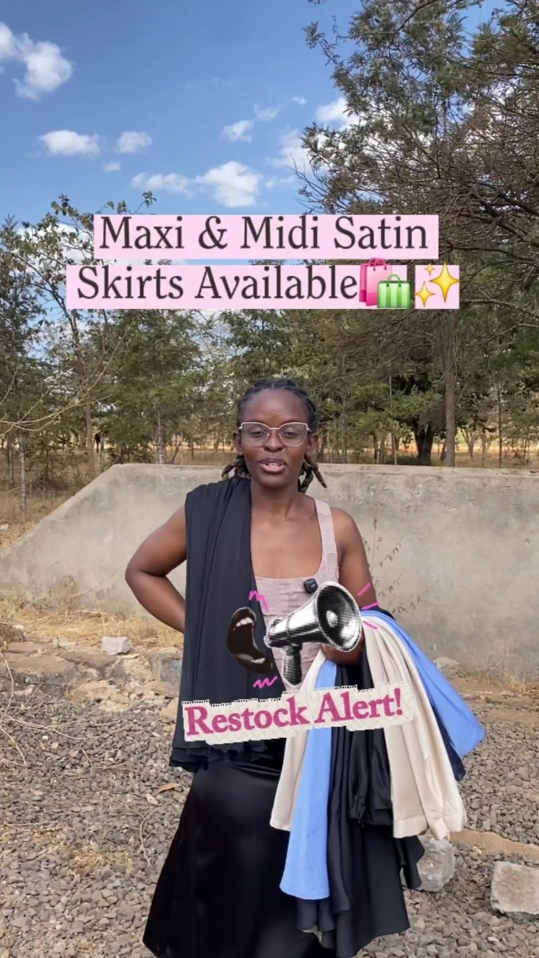@SATIN SKIRTS PLUG
