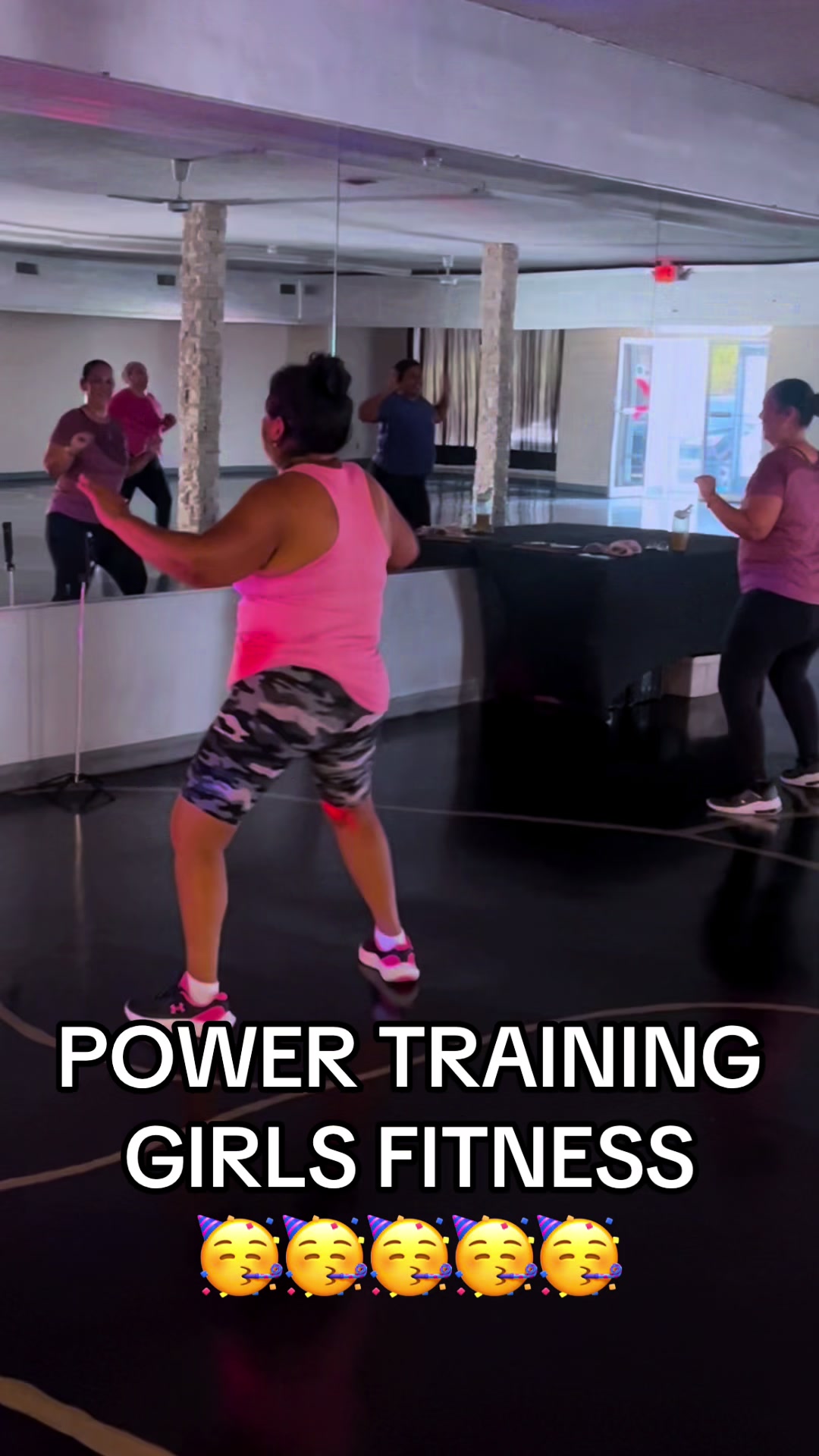 @Power training girls fitness.