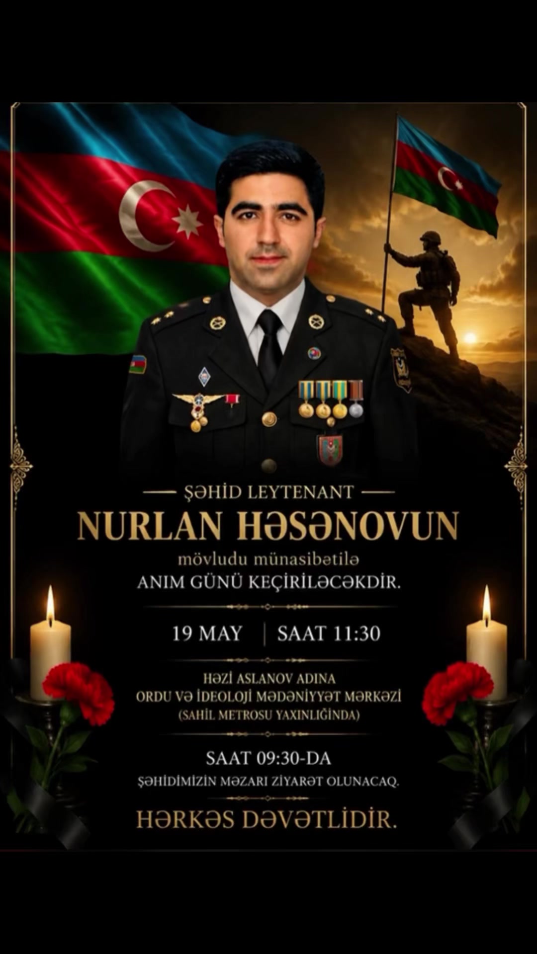 @ŞƏHİDLƏR &Ouml;LMƏZ VƏTƏN B&Ouml;L&Uuml;NMƏZ
