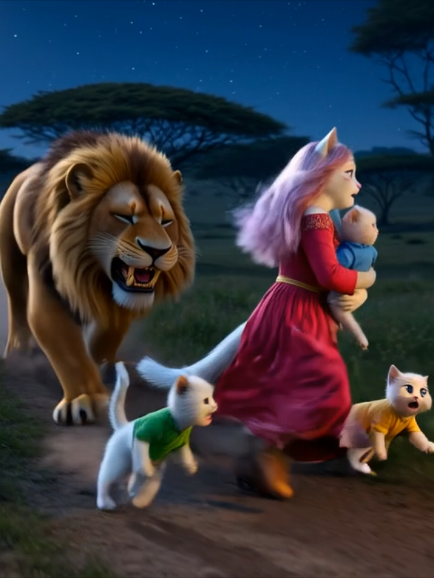 @๐ CAT CARTOON DANCING 3D