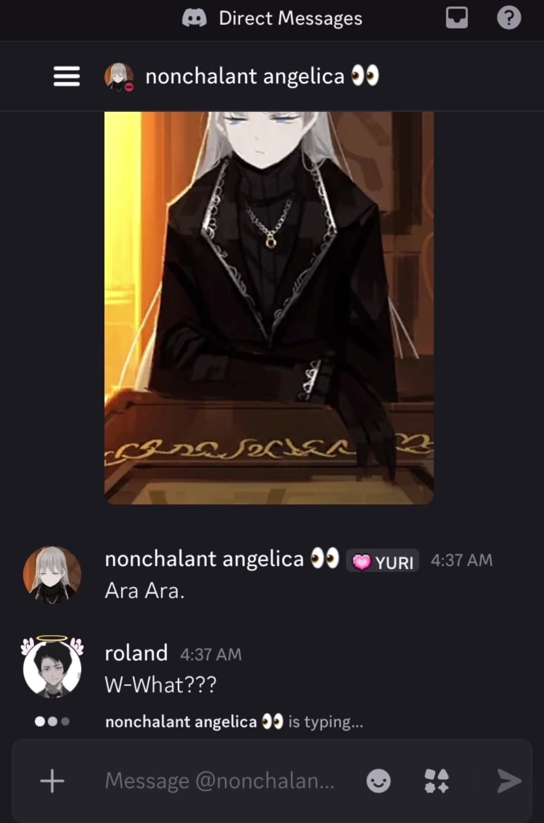 @roland ♡'s angelica