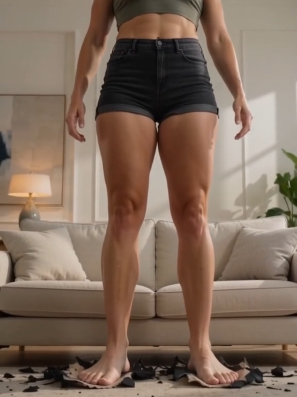 @Giantess growth, Feet soles