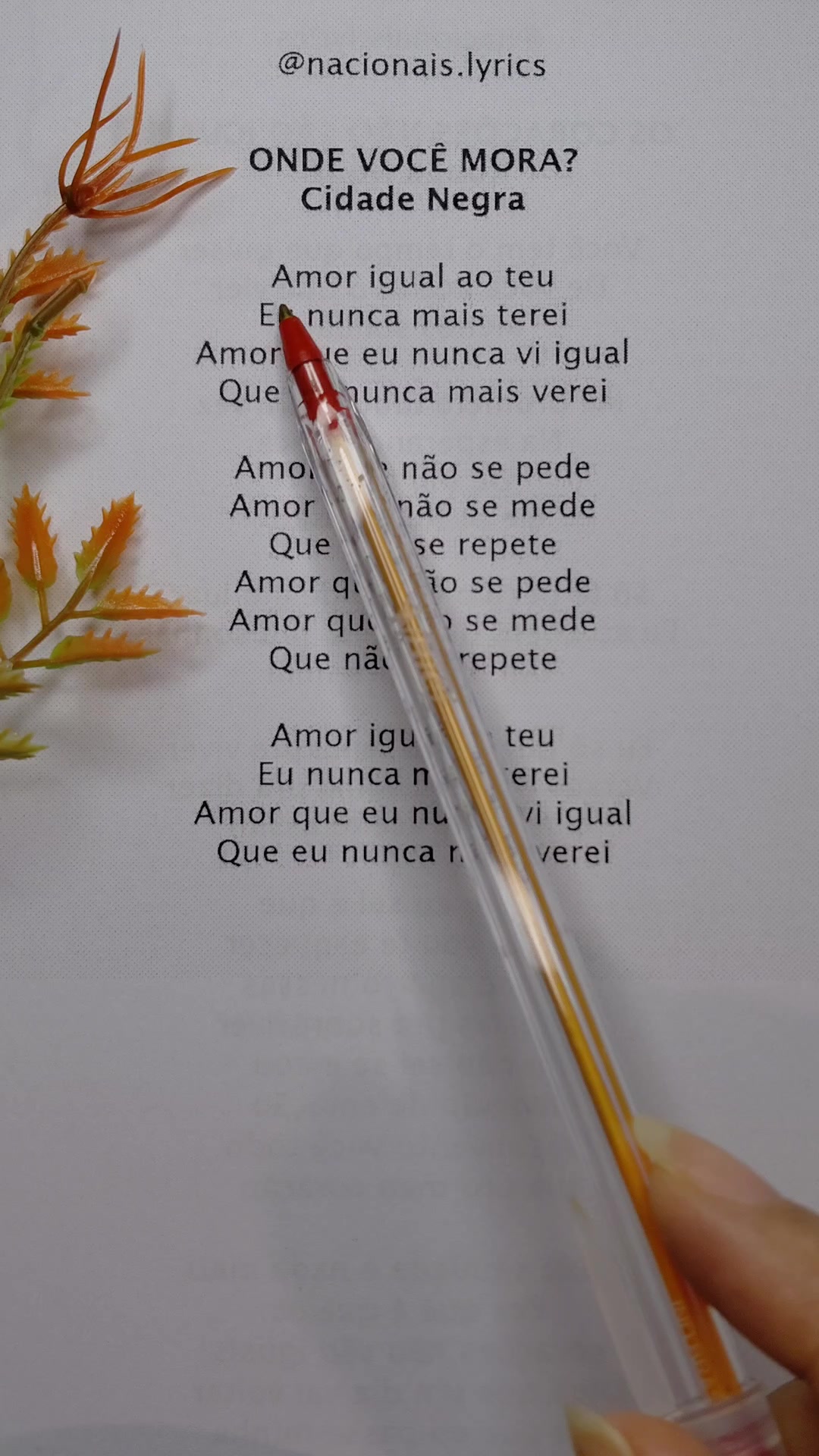 @nacionais lyrics