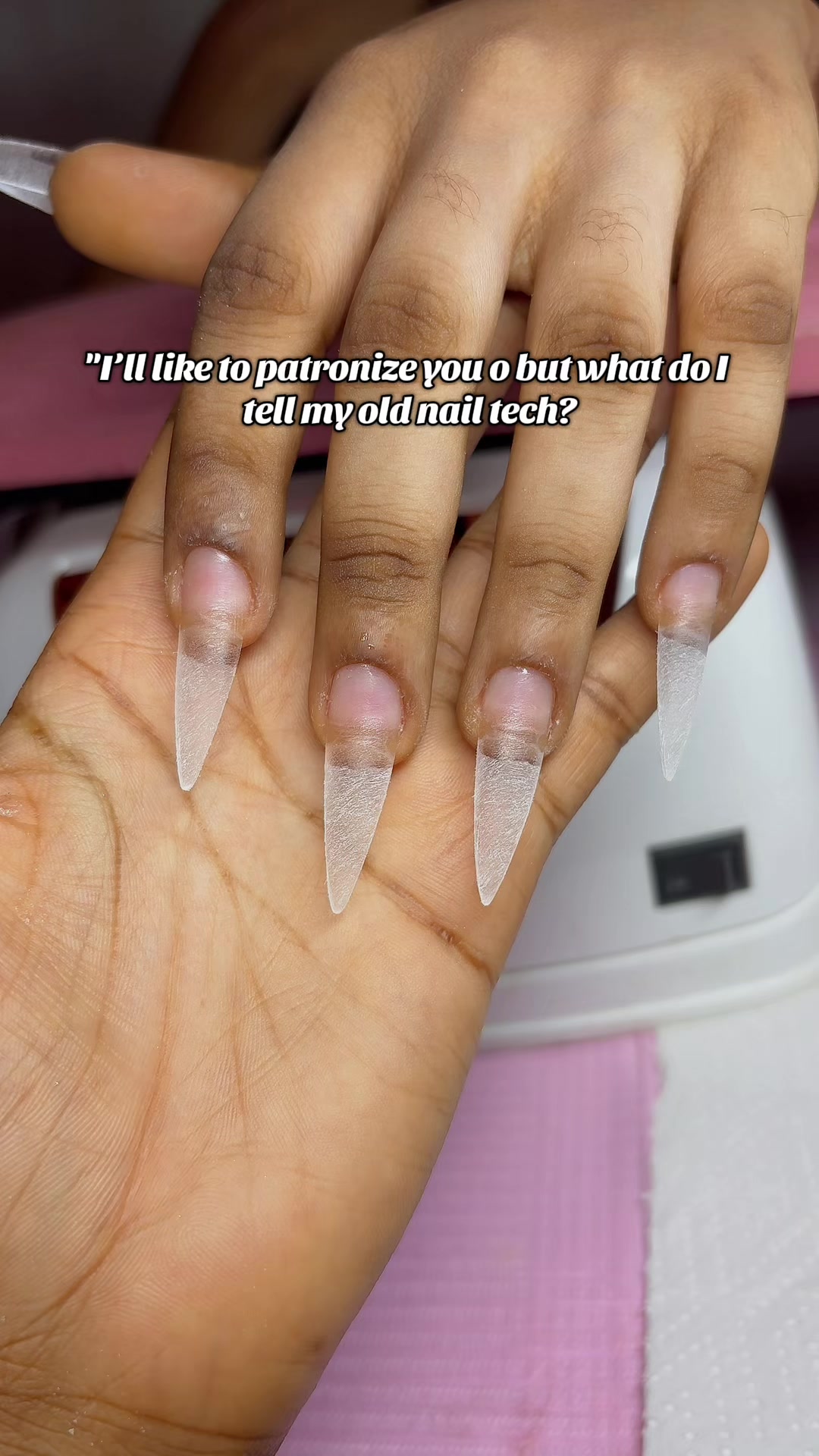 @Nail technician in Ibadan