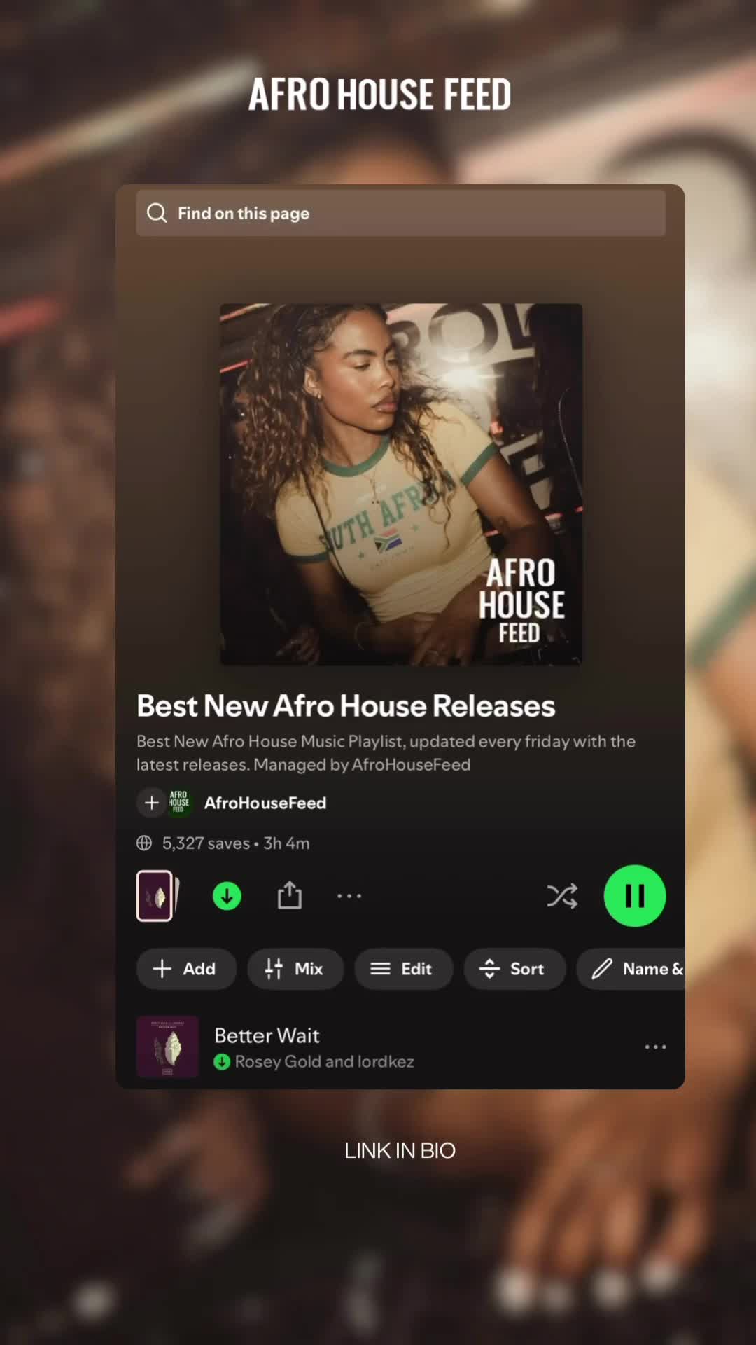 @Afro House Feed