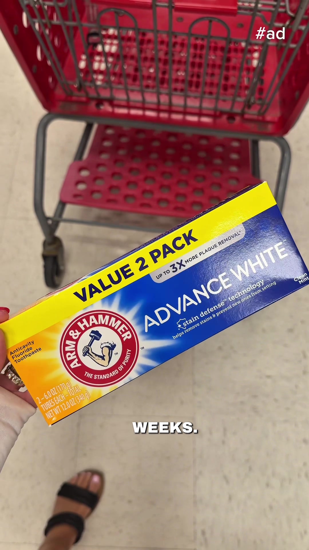 @ARM & HAMMER&trade; Toothpaste