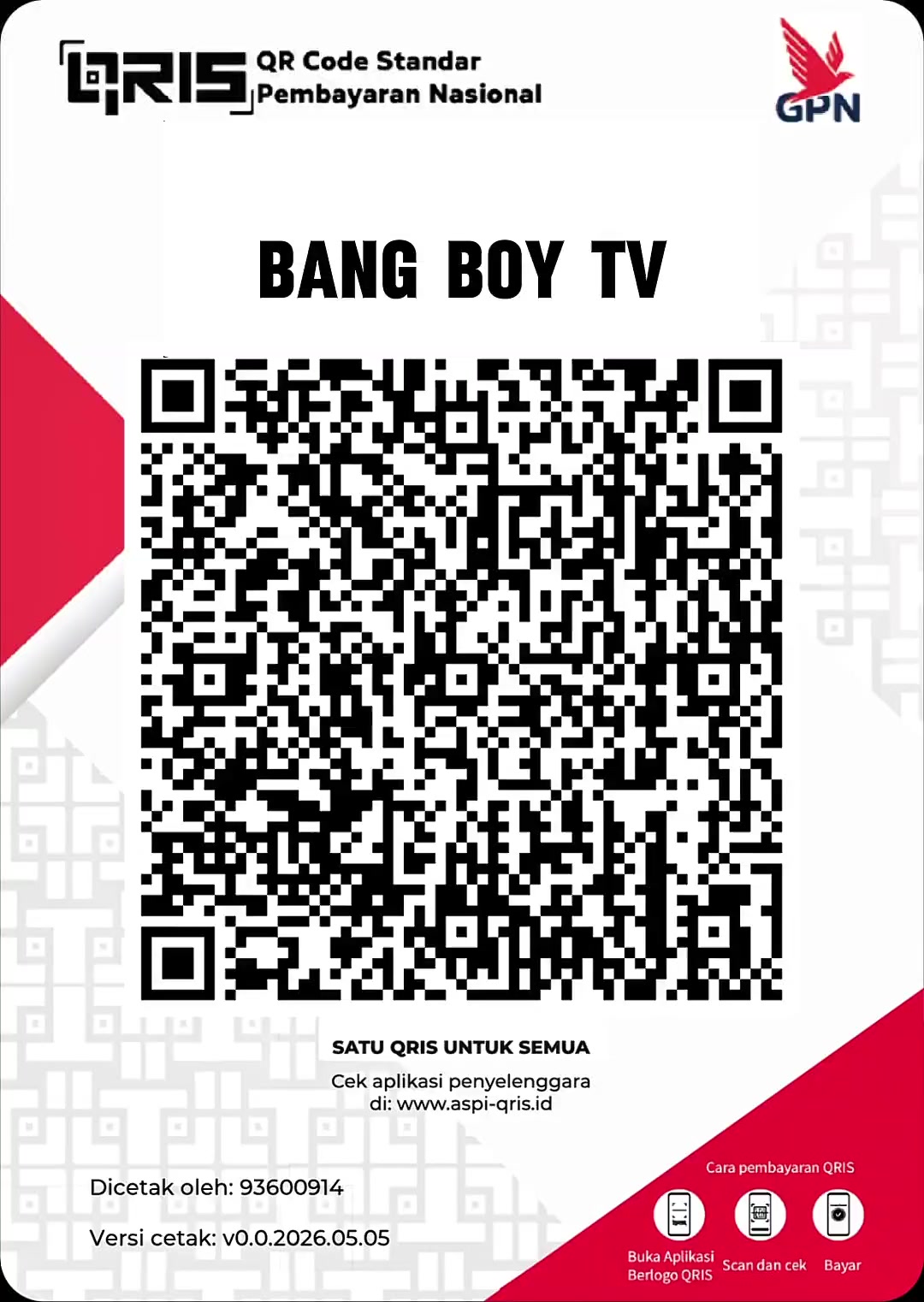 @BANG BOY TV ✅️