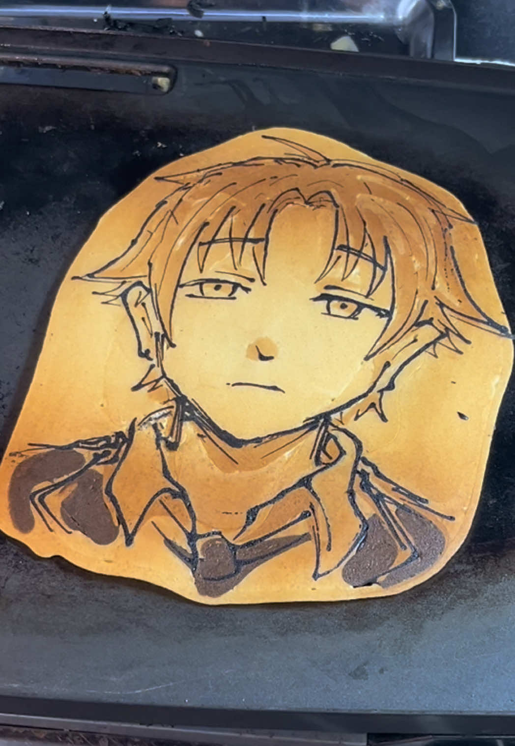 @Shonen Flip pancake art