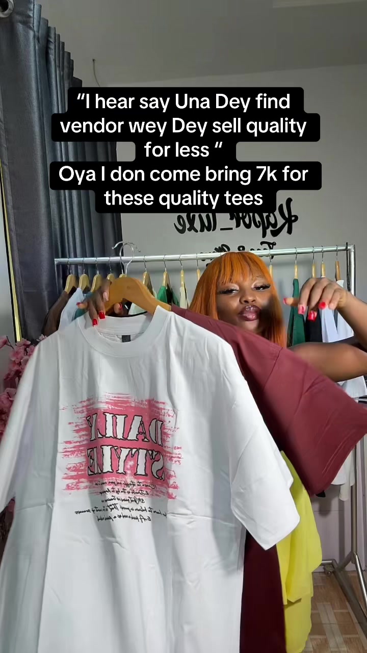 @T-shirt in ijebuode/wholesales