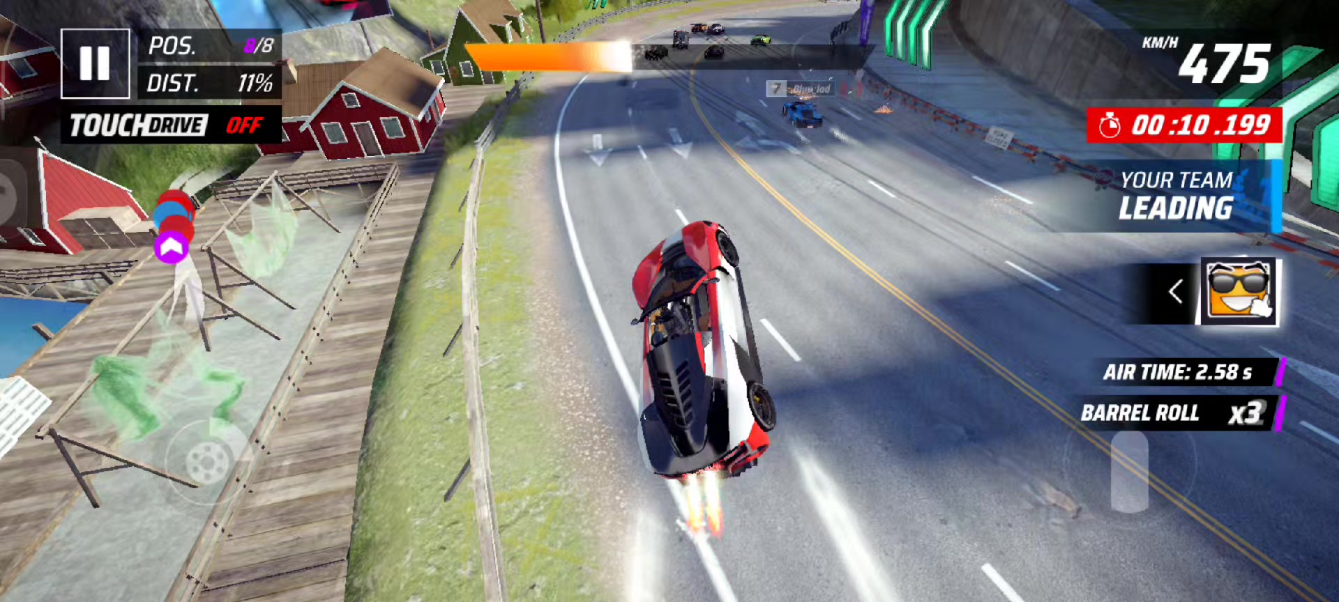@[1%] Senna.