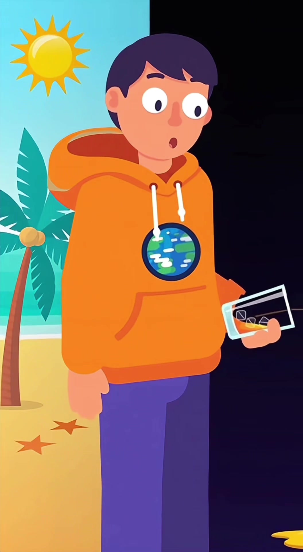 @Orange Hoodie
