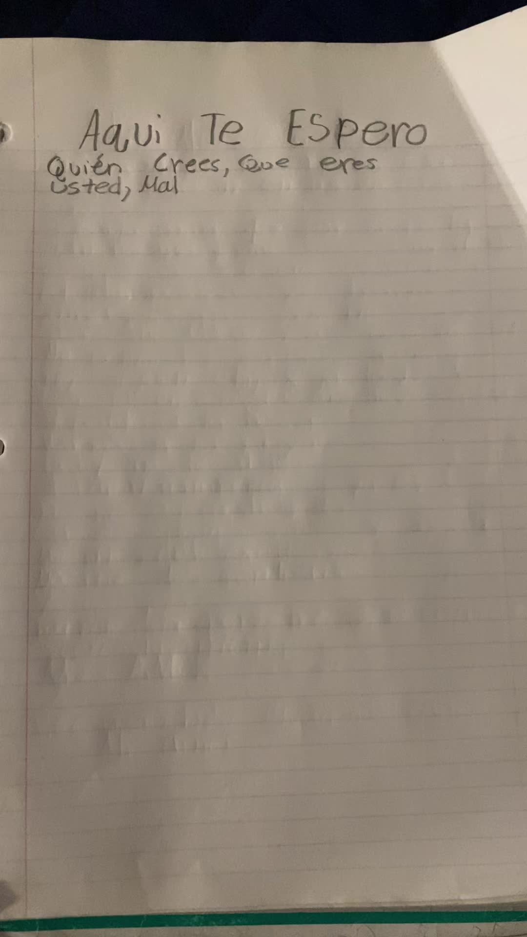 @Song lyrics