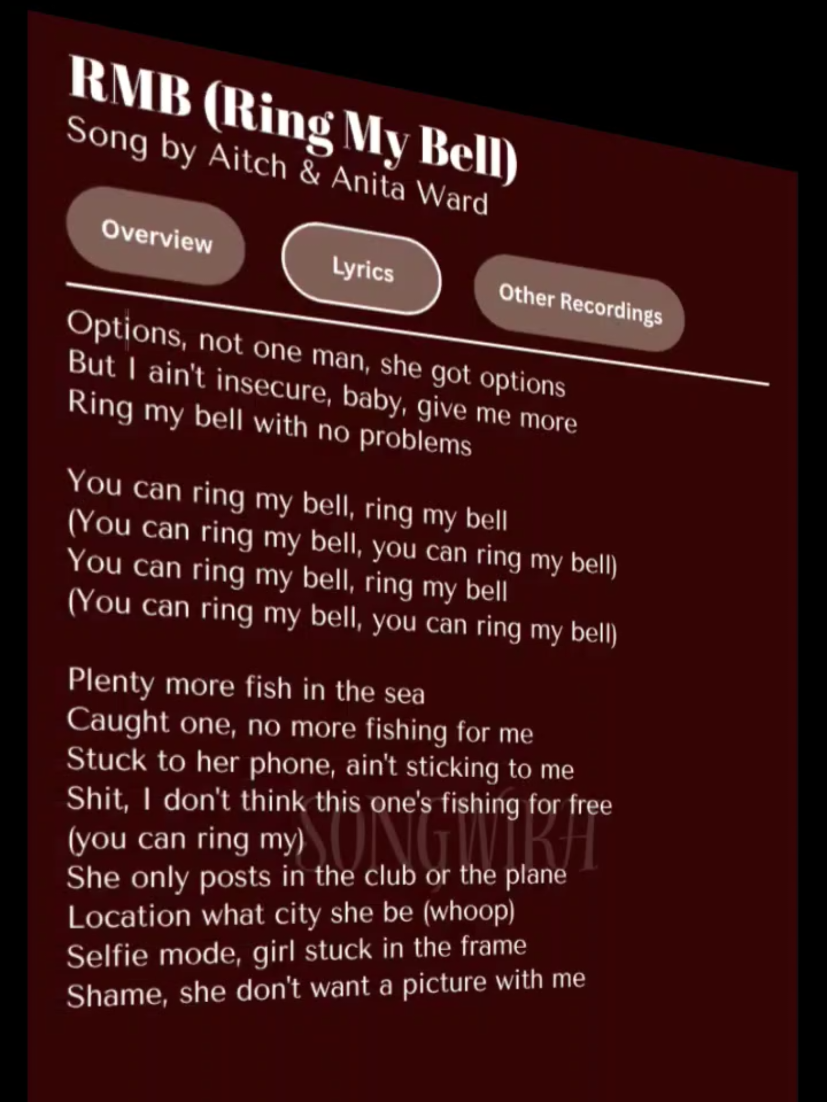 @Songwira_🎶🎧