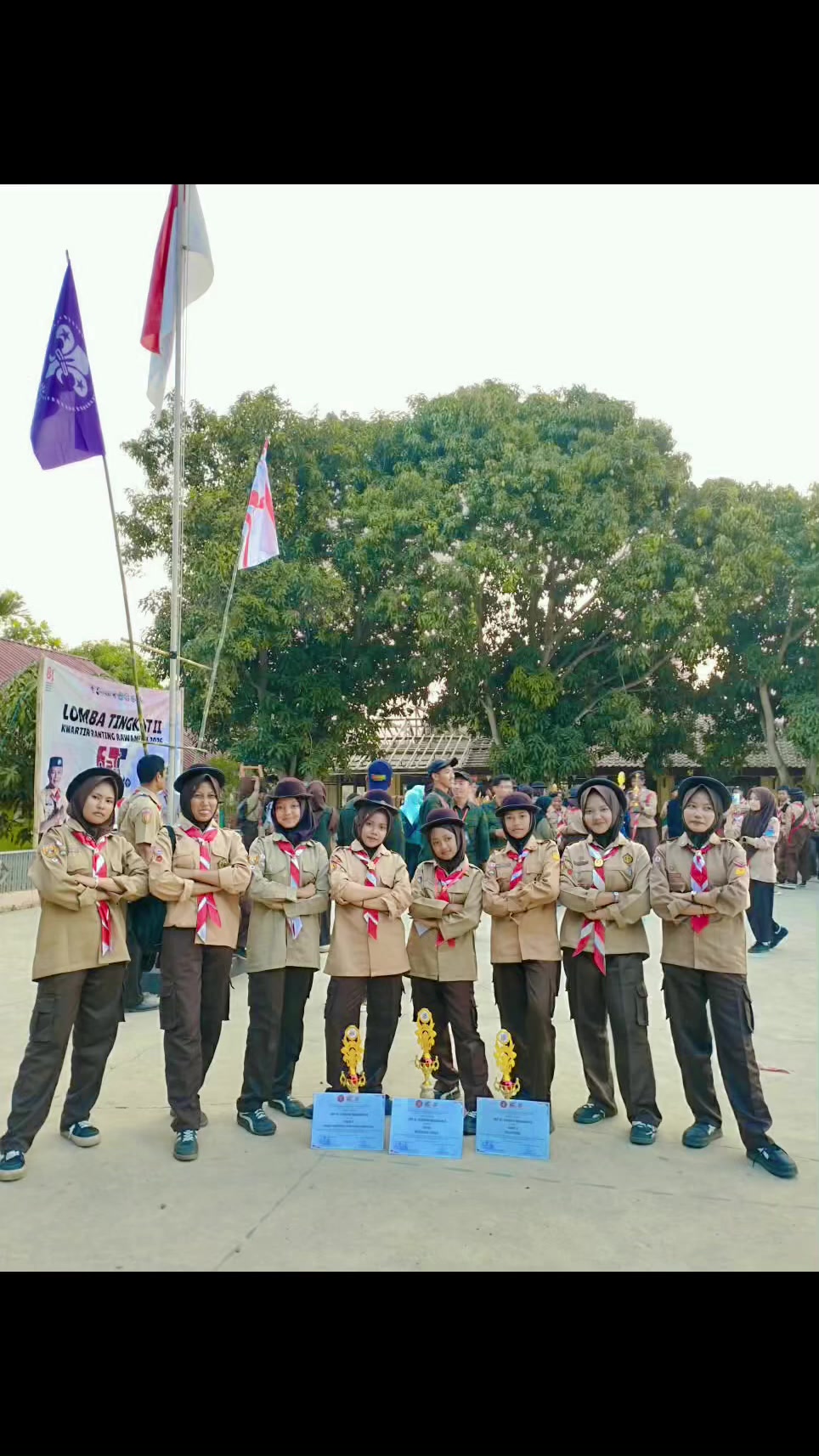 @Pesantren alhidayah Rawamerta