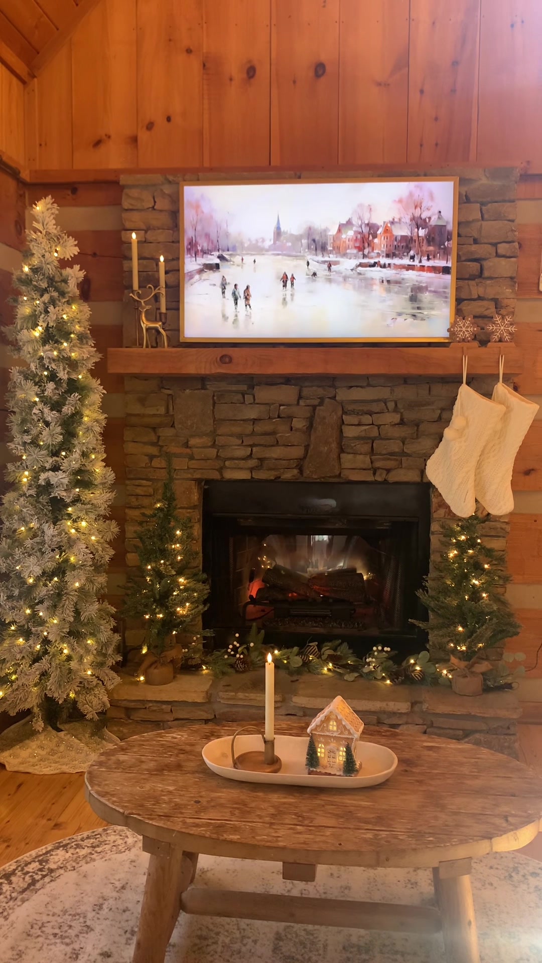 @Gingerbread cabin