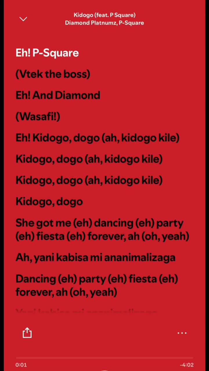 @SPOTIFY LYRICS