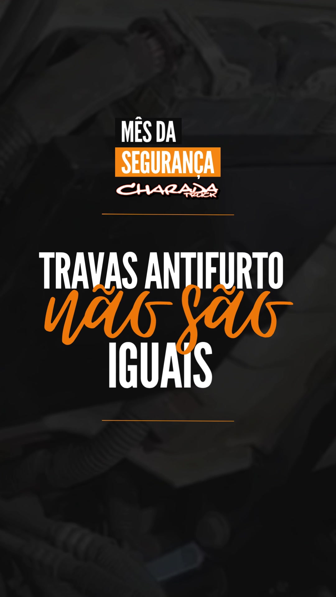 @Charada Truck Travas Antifurto