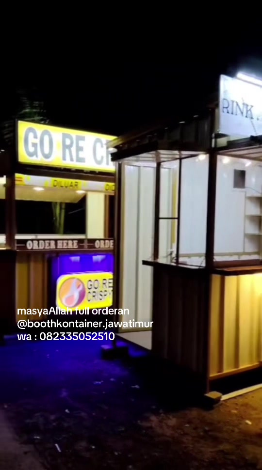 @Booth Container Jawa Timur