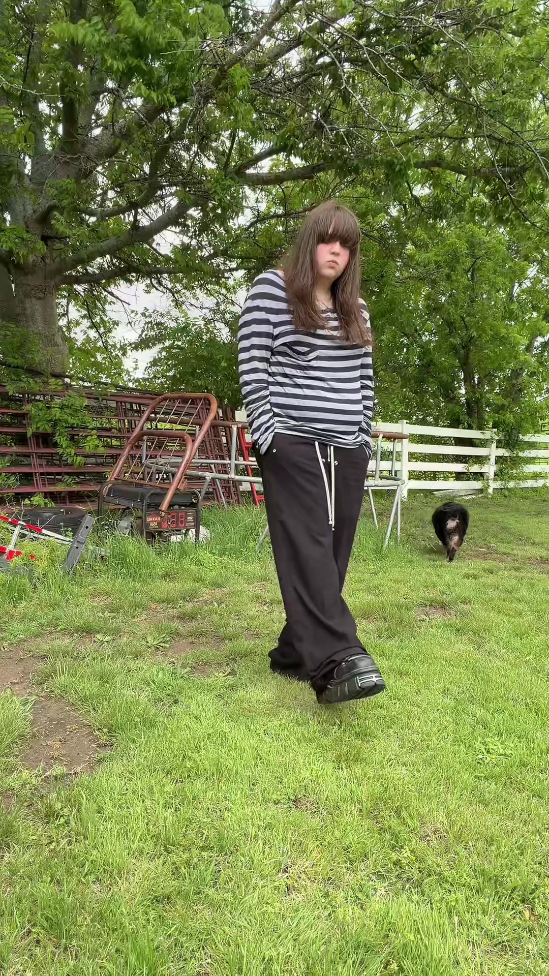 @one legged girl