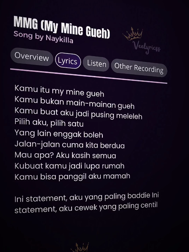 @veelyricss🎻