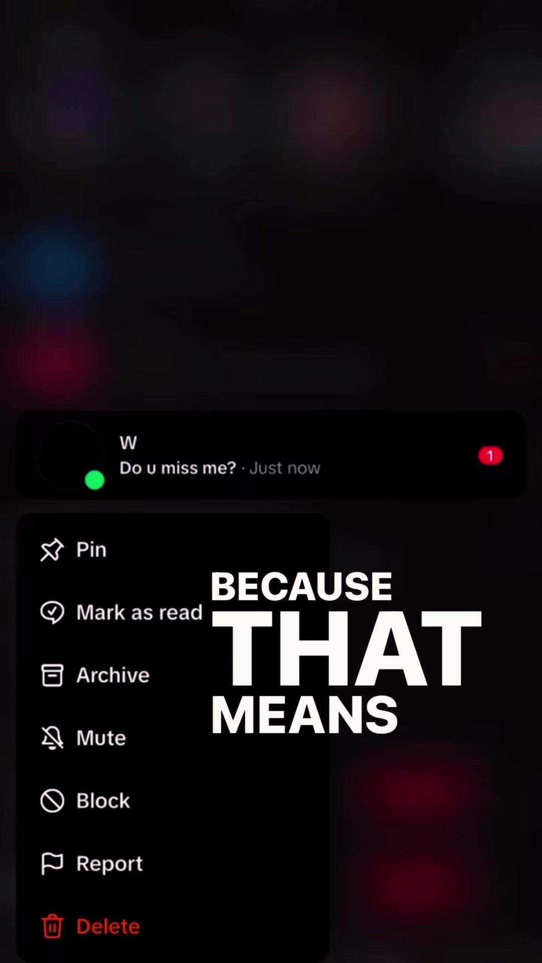 @i miss W 😔
