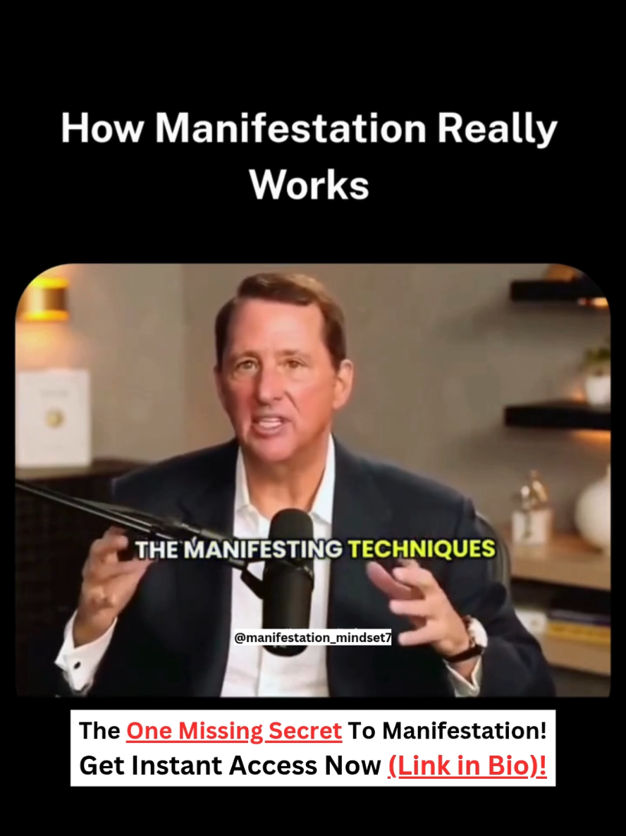 @ManifestationMindset