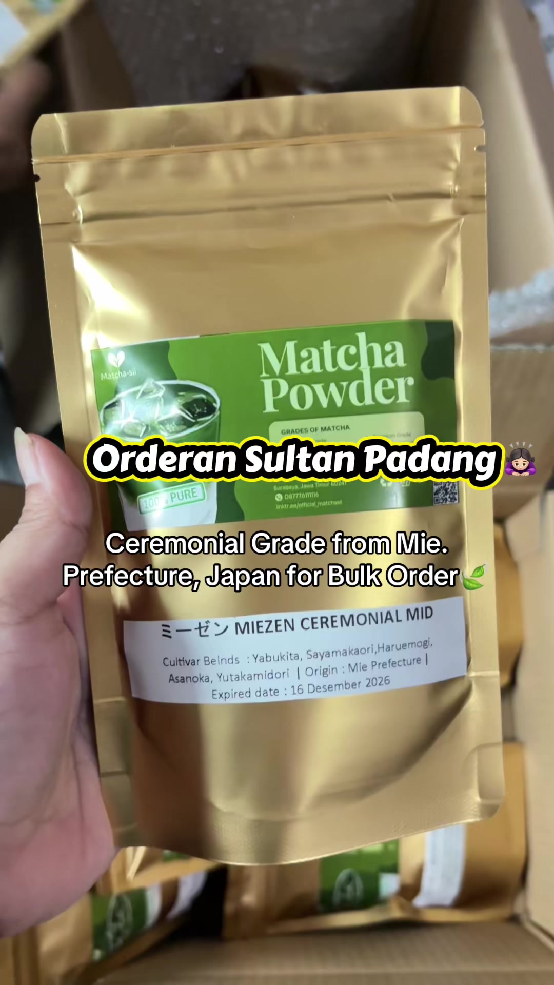 @MATCHASII SUPPLIER MATCHA