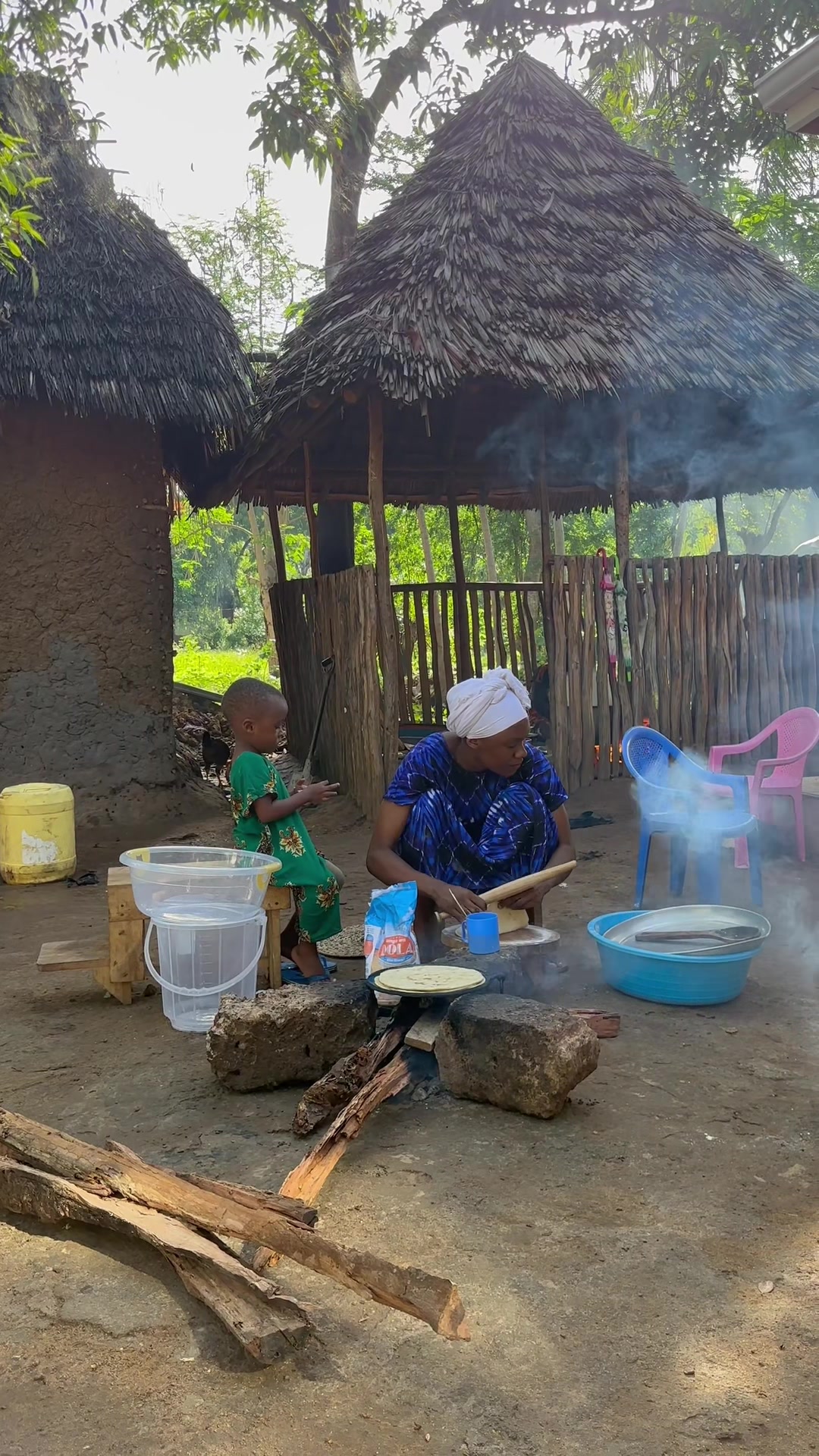 @African Village Life