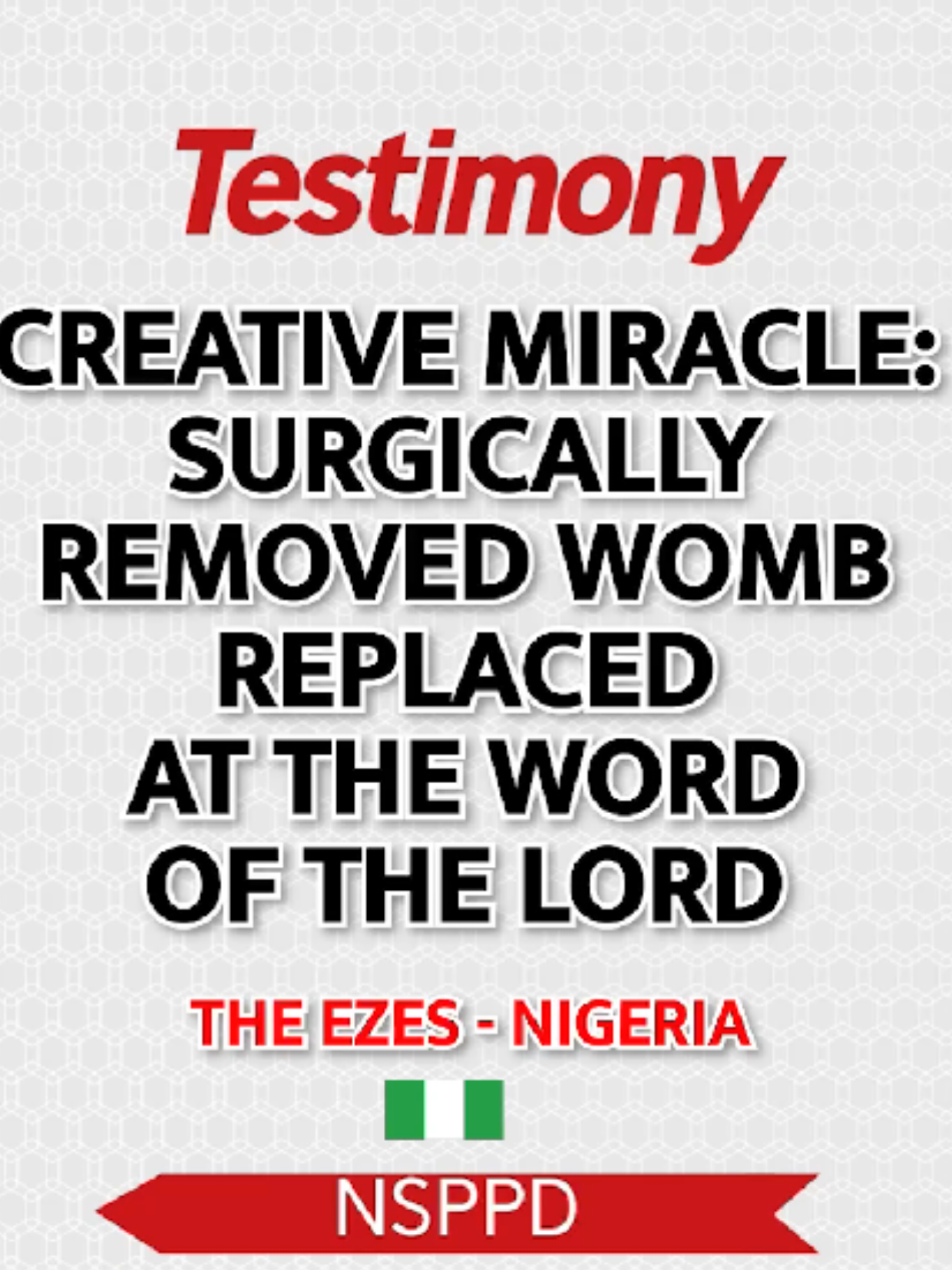 @Pastor Jerry Eze