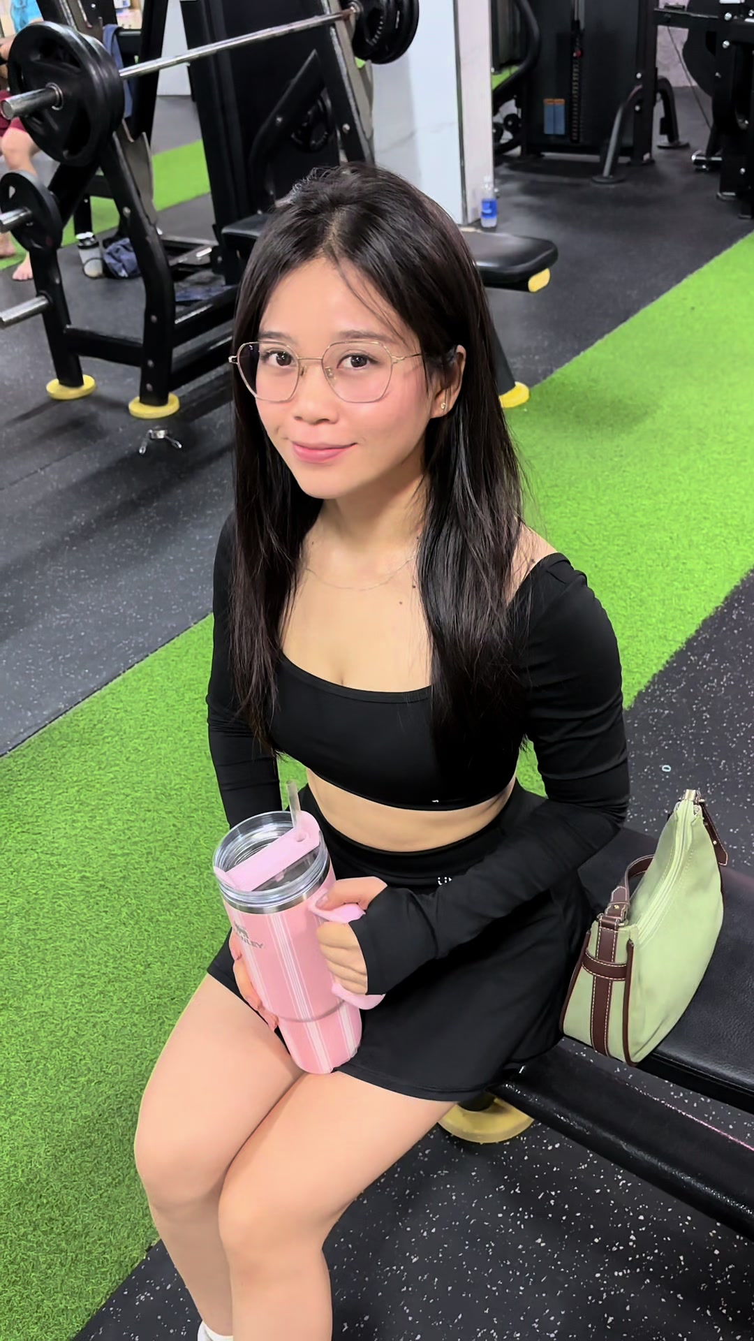@Tiểu mã tập gym nè