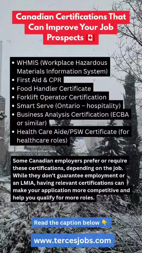 @TercesJobs on IG